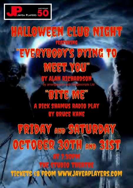 Halloween Club Night - 30th October